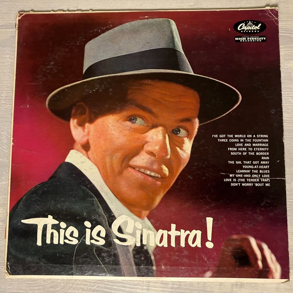 Frank Sinatra "This is Sinatra!" vinyl